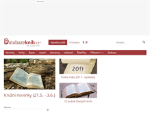 Tablet Screenshot of databazeknih.cz